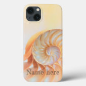 シェルnautilus swirl iPhone / iPadケース Case-Mate iPhoneケース (裏面)