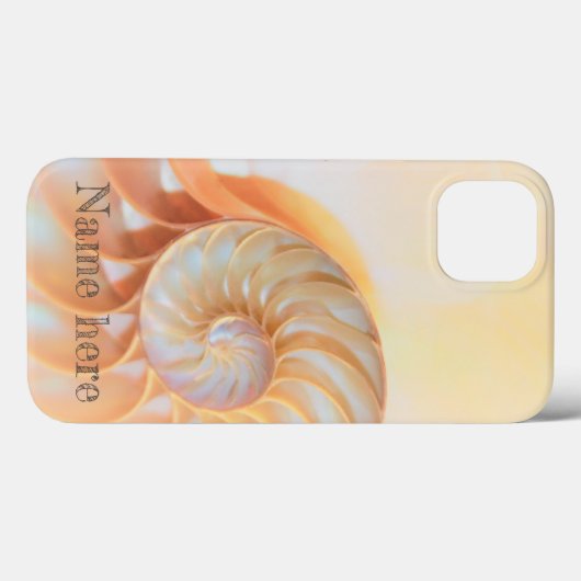 シェルnautilus swirl iPhone / iPadケース Case-Mate iPhoneケース (裏面 (横))