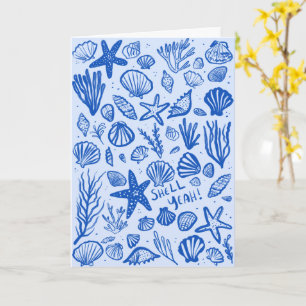 シェルYEHシーシェルビーチ誕生日おめでとう カード