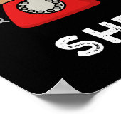 シェロおもしろいシーシェルプンダークBG ポスター (角)