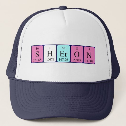 シェロン定期テーブル名hat キャップ (正面)