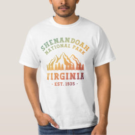 シェンアンドー・ナショナルパーク バージニア州 アメリカ Tシャツ