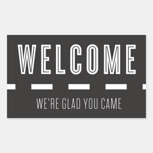 シェンクステッカー 長方形シール (正面)