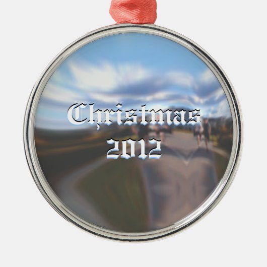 シェンクリスマス メタルオーナメント (正面)