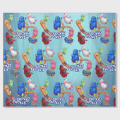 シェンザクラゲ2:サック&パックパーティー紙 ラッピングペーパー (フラット)