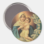 シェンスタットの我々のヴァージンメアリー・イエス・マザー マグネット (正面/裏面)