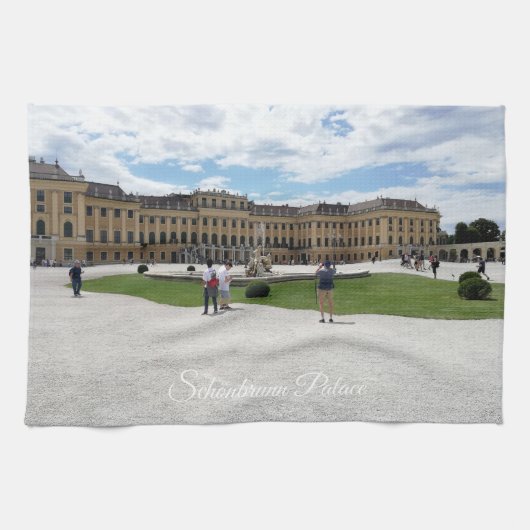 シェンブルンパレスウィーンオーストリア キッチンタオル (横)