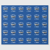 シェヴィインパラクラシック車 ラッピングペーパー (フラット)