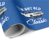 シェヴィインパラクラシック車 ラッピングペーパー (ロールコーナー)