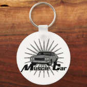 シェヴィノバマッスルカー キーホルダー (正面)