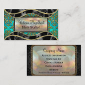 シェヴィーダマスクエレガントプロフェッショナル2" 名刺 (正面/裏面)