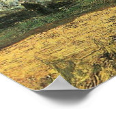 シェヴェニンゲンビーチで嵐の天気ヴァン・ゴッホ ポスター (角)