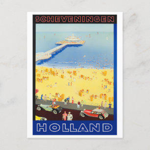 シェヴェニンゲンHollandヴィンテージ旅行はがき ポストカード