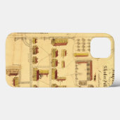 シェーカービレッジの地図, 1849 Case-Mate iPhoneケース (裏面 (横))