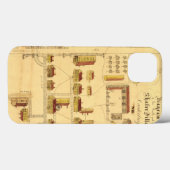 シェーカービレッジの地図, 1849 Case-Mate iPhoneケース (裏面 (横))