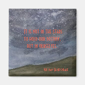 シェークスハムレット引用文 マグネット (正面)