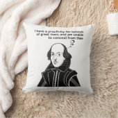 シェークスピアおもしろい引用文 クッション (ブランケット)