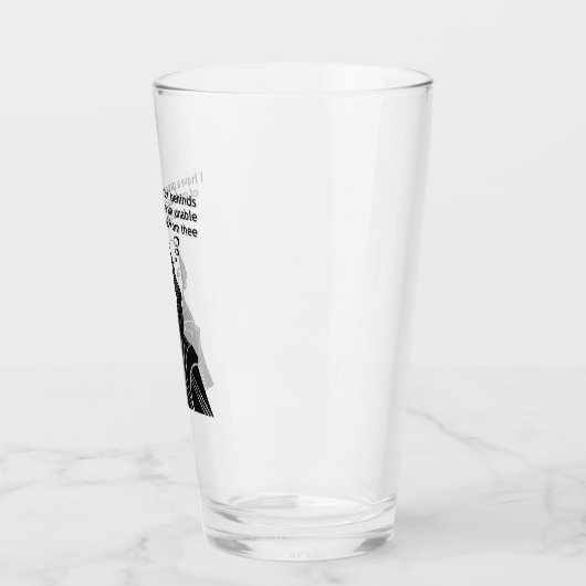 シェークスピアおもしろい引用文 タンブラーグラス (左)