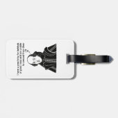 シェークスピアおもしろい引用文 ラゲッジタグ (裏面横)