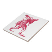 シェークスピアのこっけい者 タイル (側面)