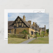 シェークスピアのコテージブロードウェイはがき ポストカード (正面/裏面)