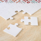 シェークスピアのソネット18 ジグソーパズル (側面)