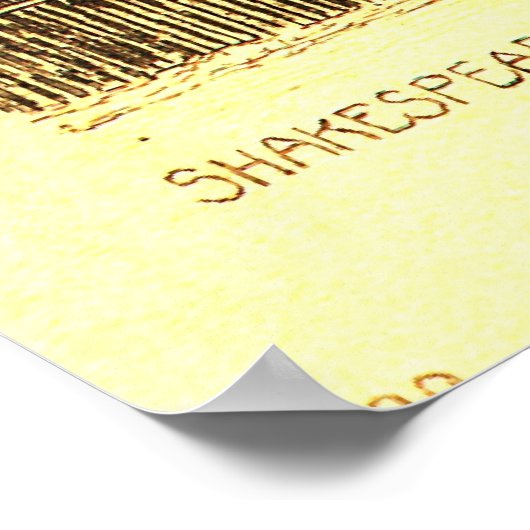 シェークスピアのハウスストラットフォードオンアボン ポスター (角)