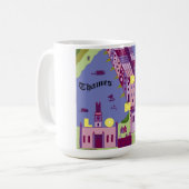 シェークスピアのロンドン: ロンドン橋 コーヒーマグカップ (正面左)