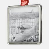 シェークスピアの出生地 メタルオーナメント (左)