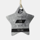 シェークスピアの引用文がないためあるためまたは セラミックオーナメント (右)