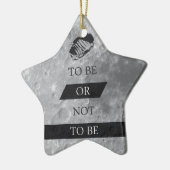 シェークスピアの引用文がないためあるためまたは セラミックオーナメント (左)