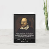 シェークスピアの引用文の~ガイウス・ユリウス・カエサル カード (正面)