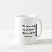 シェークスピアの引用文3b コーヒーマグカップ (正面右)