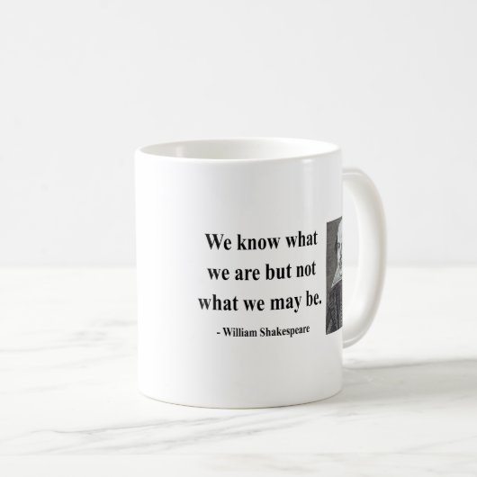 シェークスピアの引用文3b コーヒーマグカップ (正面右)