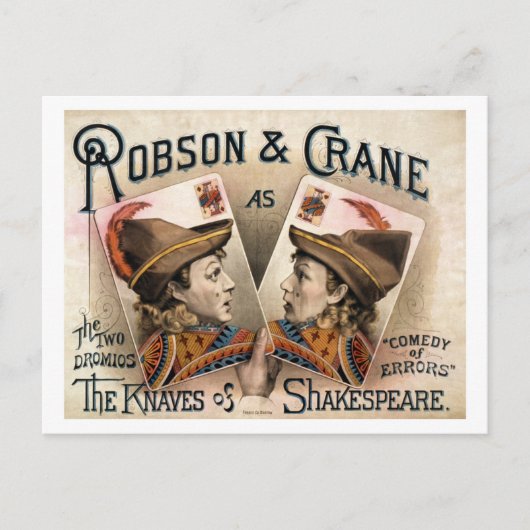 シェークスピアの曲げ道 ポストカード (正面)