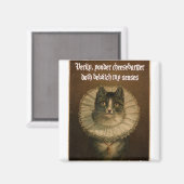 シェークスピアの猫 マグネット (正面/裏面)