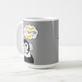 シェークスピアの猿 コーヒーマグカップ (正面左)