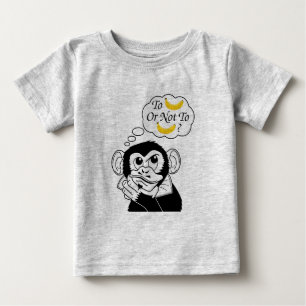 シェークスピアの猿 ベビーTシャツ
