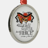 シェークスピアの真夏の夜の夢の激しい引用文 メタルオーナメント (右)