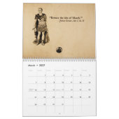 シェークスピアは年次カレンダーを引用します カレンダー (3月 2027)