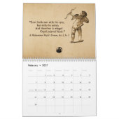 シェークスピアは年次カレンダーを引用します カレンダー (2月 2027)