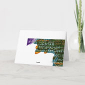 シェークスピアは愛詩歌の暗闇を引用します カード (裏面)