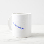 シェークスピアは私の親友です コーヒーマグカップ (正面左)