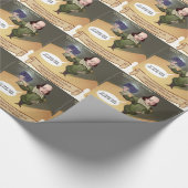 シェークスピアは自撮おもしろいる ラッピングペーパー (角)