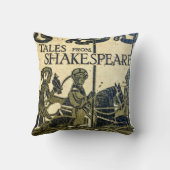 シェークスピアアールヌーボー クッション (裏面)