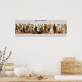 シェークスピアキャラクター ポスター (キッチン)