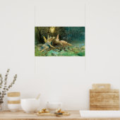 シェークスピアビクトリアンのポスターの妖精 ポスター (キッチン)