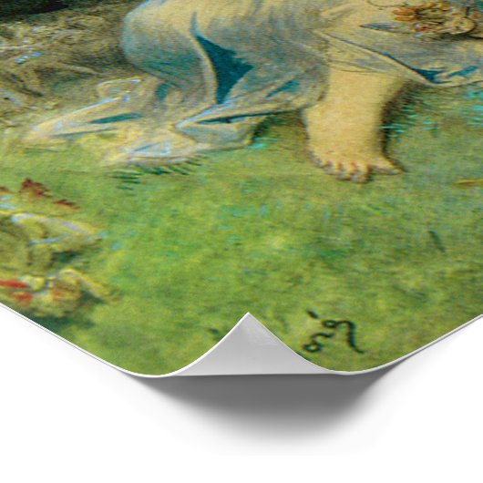 シェークスピアビクトリアンのポスターの妖精 ポスター (角)