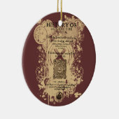 シェークスピアヘンリー四世の部IのQuartoの前部部分 セラミックオーナメント (右)