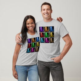 シェークスピアポップ・アートのアート Tシャツ